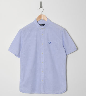 Fred Perry Seersucker Stripe Shirt