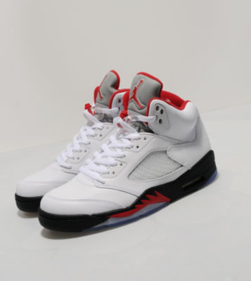 V Retro 'Fire Red' White/Fire Red/Black
