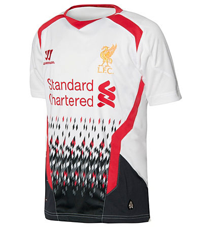 Warrior Sports Liverpool 2013/14 Junior Away Shirt