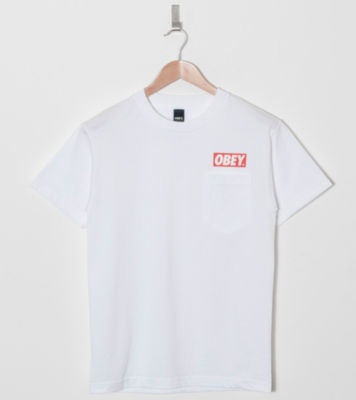 Bar Logo Pocket T-Shirt White