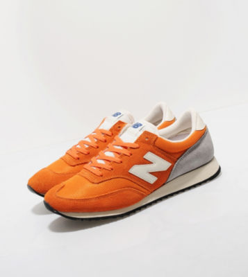 620 Suede - size? Exclusive Orange/White/Grey