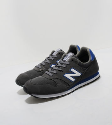 373 Suede Grey/Blue/White