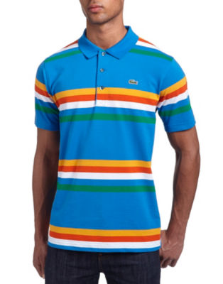 Lacoste Multi Stripe Polo Shirt