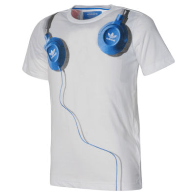 adidas Originals Headphones Graphic T-Shirt Junior
