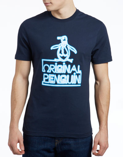 Original Penguin Neon Penguin T-Shirt