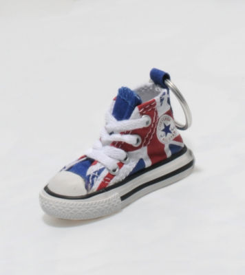 All Star Replica Keyring Blue/White/ Red