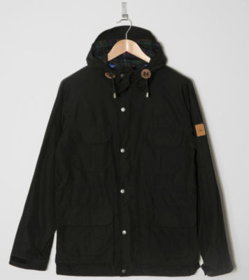 Kasson Hooded Jacket Black/Navy/Blue/Green