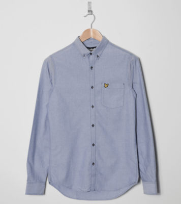 Lyle & Scott Long Sleeved Oxford Shirt