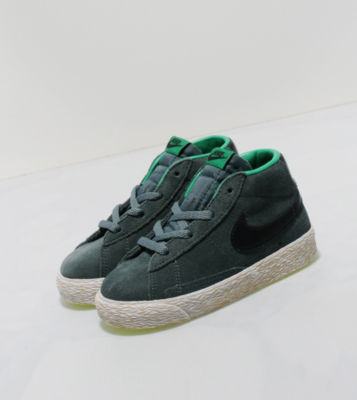 Blazer Mid Infants Hasta Green/Black