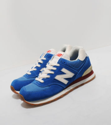 574 70s - size? Exclusive Blue/White, Red