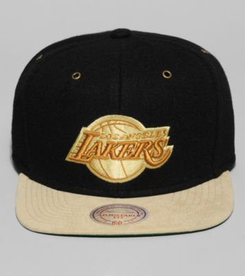Mitchell & Ness Los Angeles Lakers Winter 6 Panel Cap