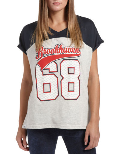 Brookhaven Cleo Mesh Baseball T-Shirt