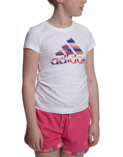 Adidas Girls Reinvented Logo T-Shirt Junior