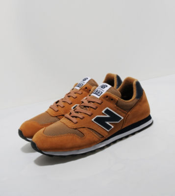 373 Suede Tan/Navy
