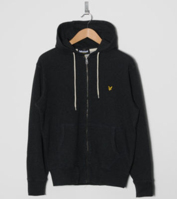 Full Zip Hoody Charcoal Marl