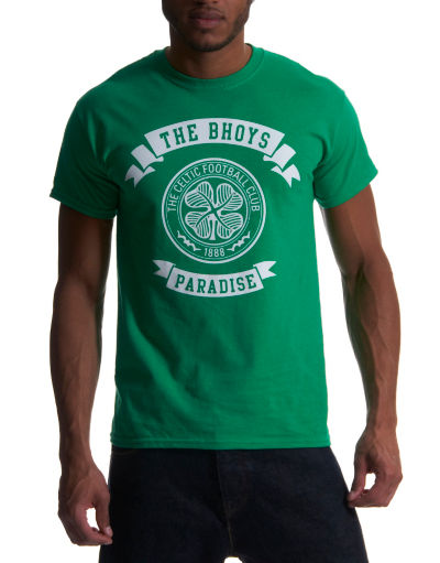 Official Team Celtic F.C Scroll T-Shirt