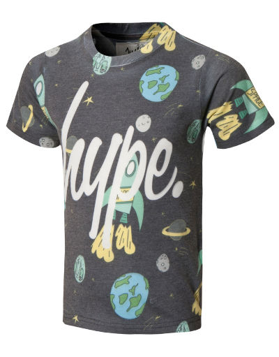 Hype Spaceship T-Shirt Childrens