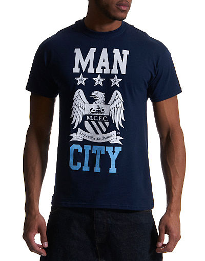 Manchester City F.C Block T-Shirt