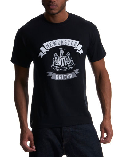 Official Team Newcastle United F.C Scroll T-Shirt