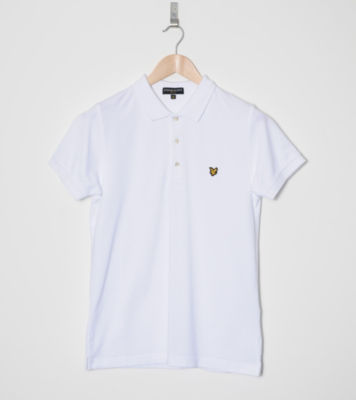 Cotton Pique Polo Shirt White