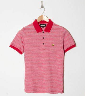 Lyle & Scott Tonal Oxford Stripe Polo