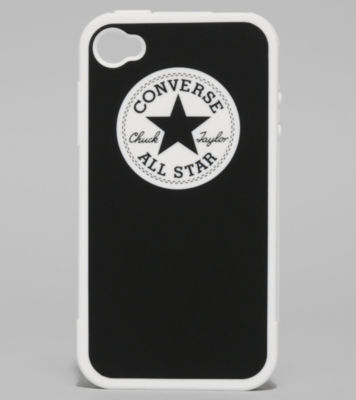 Chuck Taylor iPhone 4/4s Case Black/White