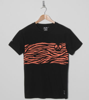 Tiger Stripe T-Shirt Black/Orange
