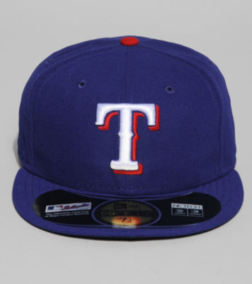 New Era Authentic MLB Texas Rangers 59FIFTY Fitted Cap