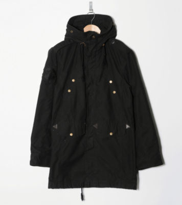 Alpha Fishtail Hooded Jacket