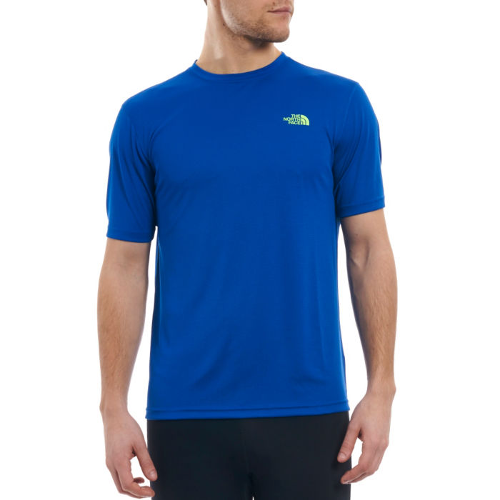 THE NORTH FACE Mens Solid Flex Crew Technical T-Shirt