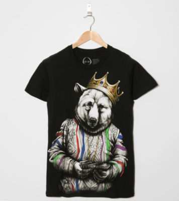 Biggie Bear T-Shirt Black