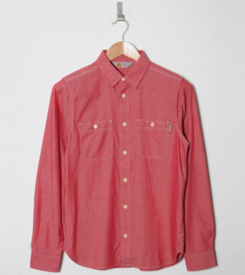 Long Sleeved Clink Shirt Red