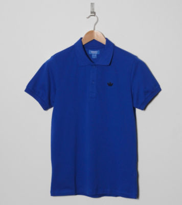 Trefoil Polo Shirt Blue