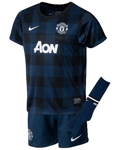 Nike Manchester United 2013/14 Childrens Away Kit