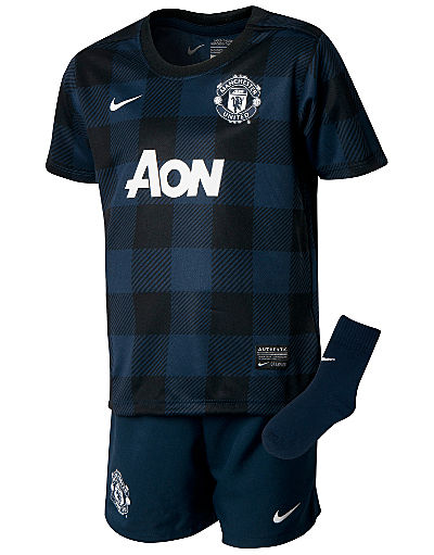 Nike Manchester united 2013/14 Infants Away Kit