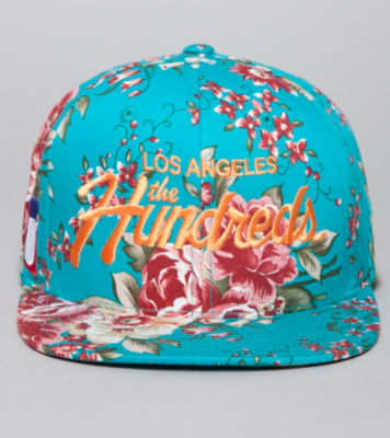 The Hundreds Team Flowers Snapback Cap