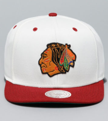 Mitchell & Ness NHL 6 Panel Cream Top Cap