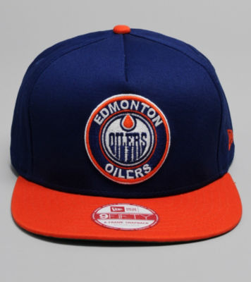 New Era NHL Edmonton Oilers Circle Snapback Cap
