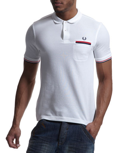 Fred Perry Piped Pocket T-Shirt
