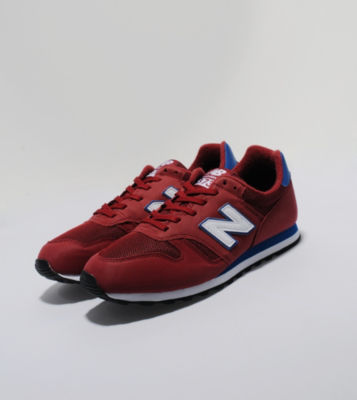 373 Suede Red/Blue