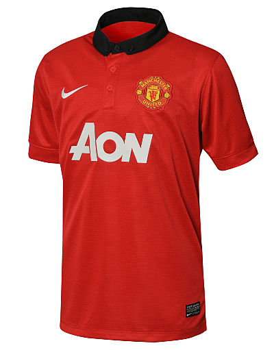 Nike Manchester United 2013/14 Junior Home Shirt