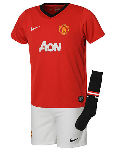 Nike Manchester United 2013/14 Childrens Home kit