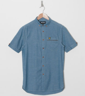 Lyle & Scott Short Sleeved Chambray Shirt