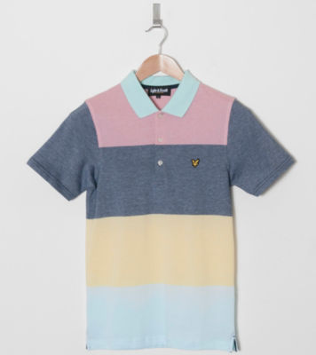 Lyle & Scott Multi Stripe Pique Polo Shirt