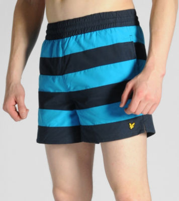 Lyle & Scott Striped Swim Shorts