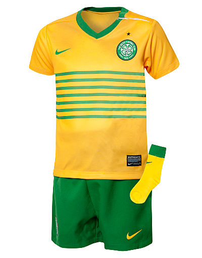 Nike Celtic Away 2013/14 Kit Infants