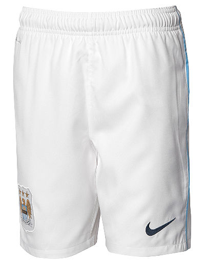 Nike Manchester City 2013/14 Jnr Home Shorts