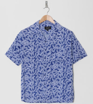 Brixton Short Sleeve Griffin Leaf Shirt