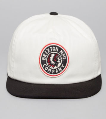 Brixton Rival 5 Panel Snapback Cap