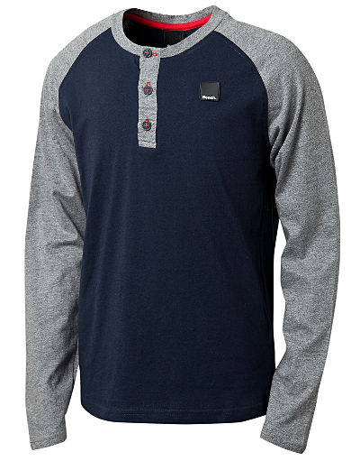 Henley Long Sleeve T-Shirt Junior